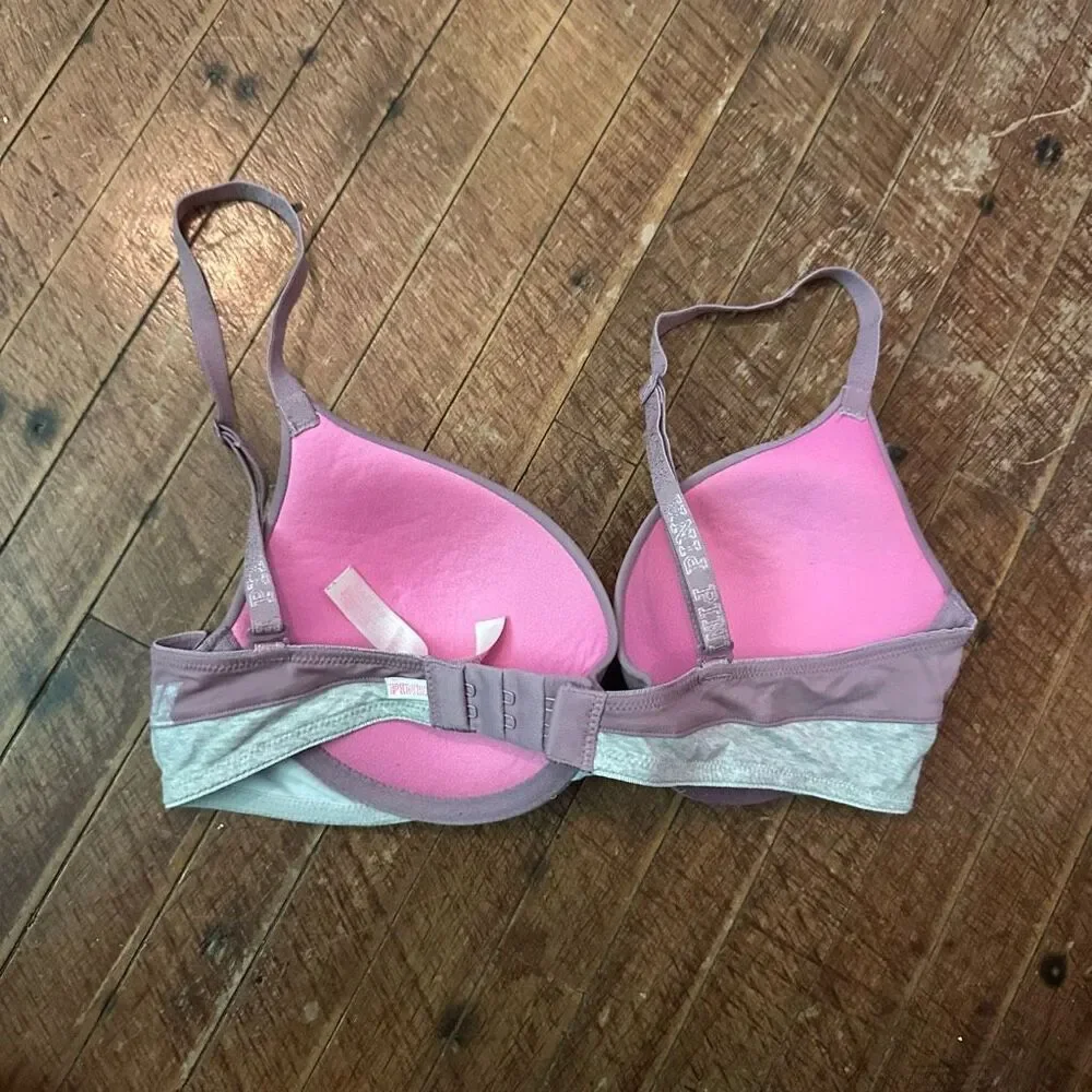 Victoria’s Secret Wear Everywhere purple 34B push up bra